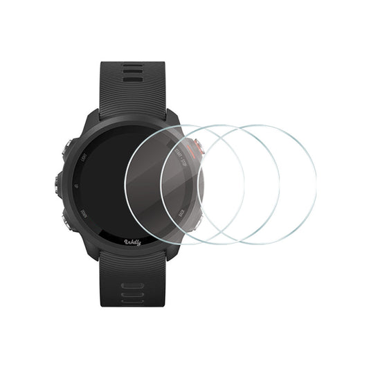 Tempered Glass Garmin Forerunner 245 Screen Protector Kit Clear 3pcs