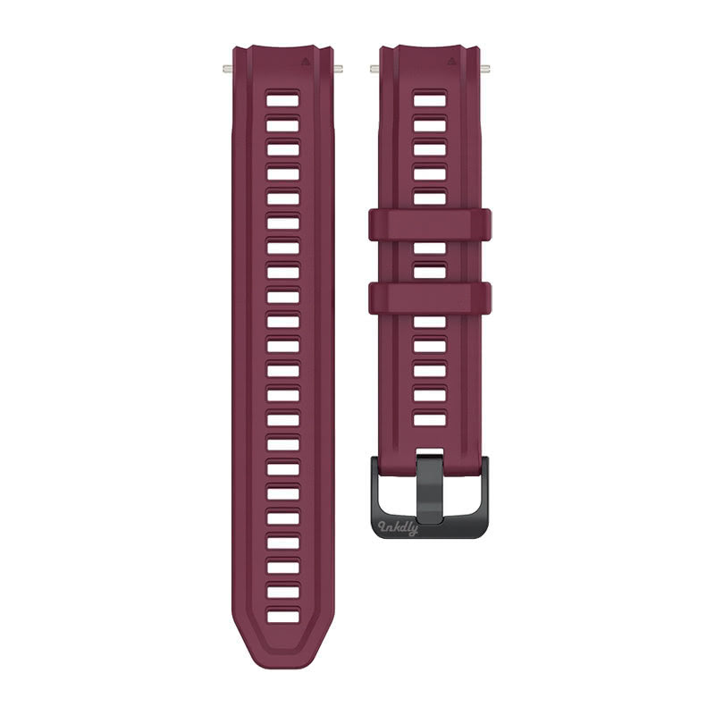 Garmin Instinct 2S Bands Replacement Straps with Spring Bars (20mm) Wine Red