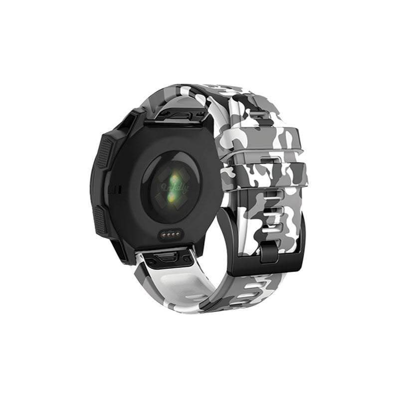 Garmin Instinct 2X Solar Bands Replacement Quick Change (26mm) Camo White