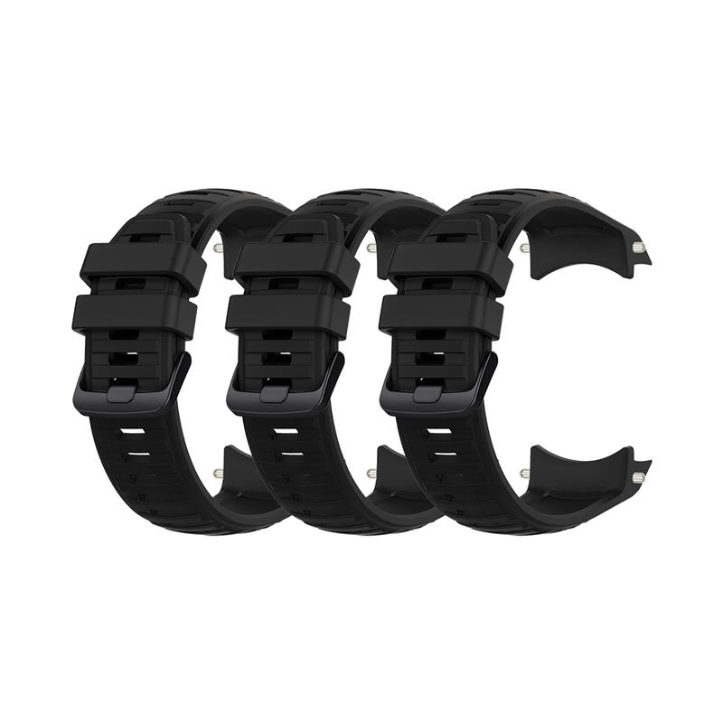 Garmin Instinct 2X Solar Bands Replacement with Spring Bars (26mm) Black (3-Pack)