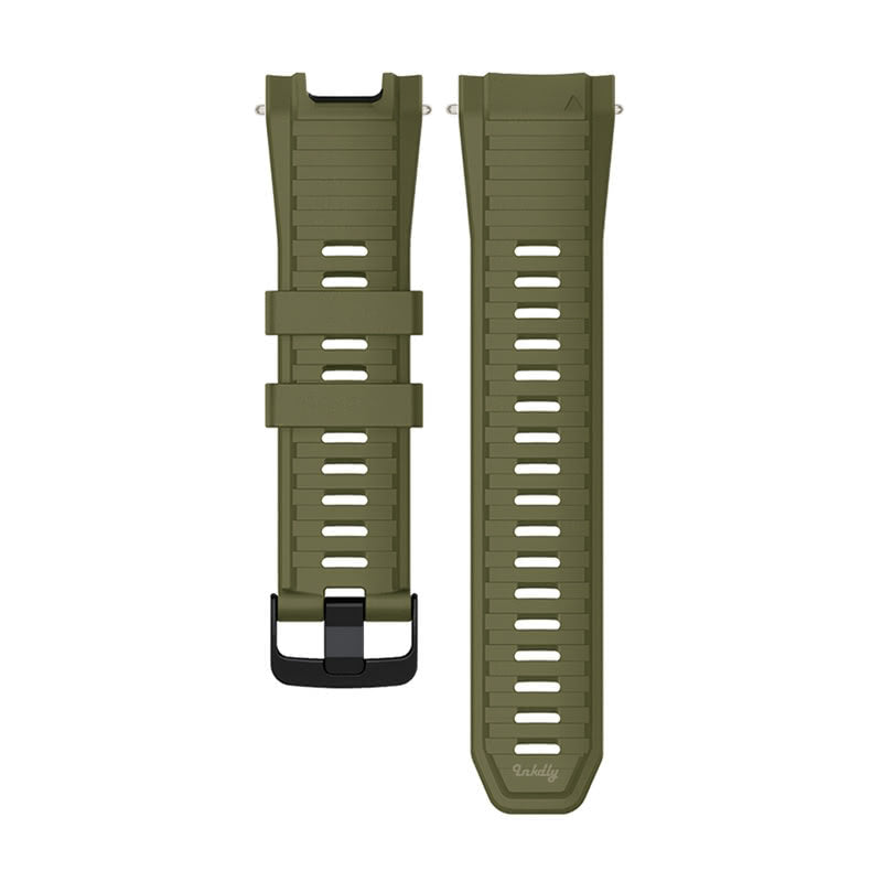Garmin Instinct 2X Solar Bands Replacement with Spring Bars (26mm) Pine Needle Green