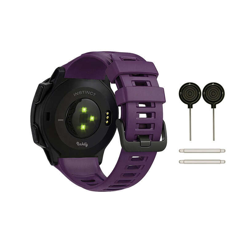 Garmin Instinct Bands Replacement Straps with Spring Bars (22mm) Purple