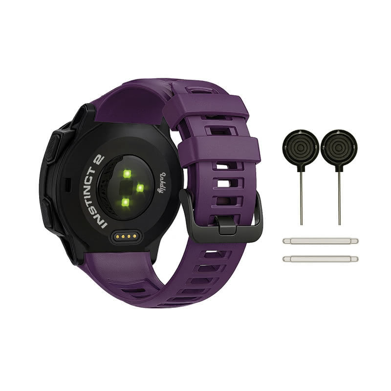 Garmin Instinct 2 Bands Replacement Straps with Spring Bars (22mm) Purple
