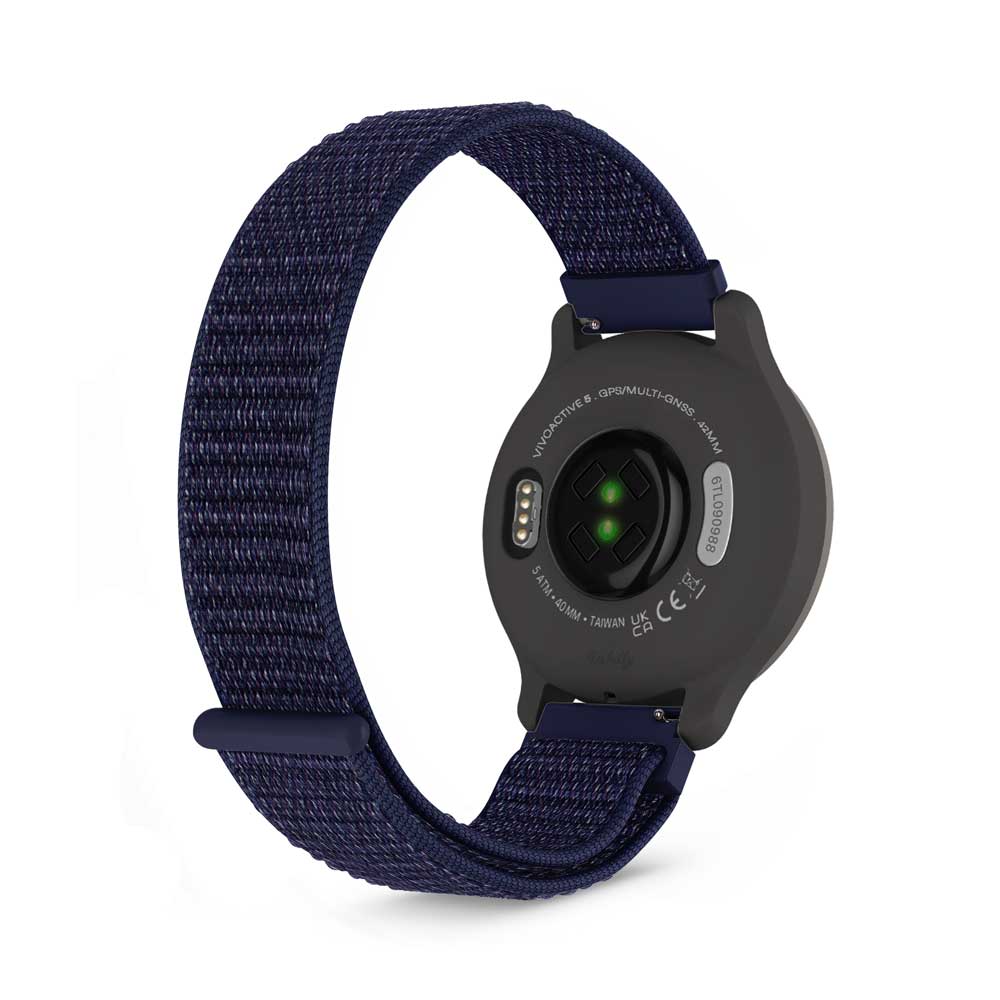 Sports Loop Garmin Vivoactive 5 Band Replacement Strap (20mm) Indigo