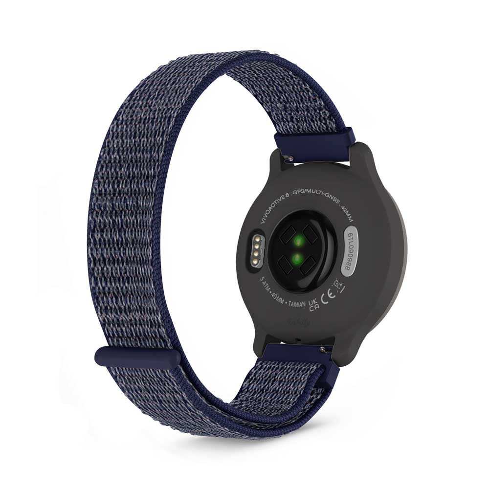 Sports Loop Garmin Vivoactive 5 Band Replacement Strap (20mm) Midnight Blue
