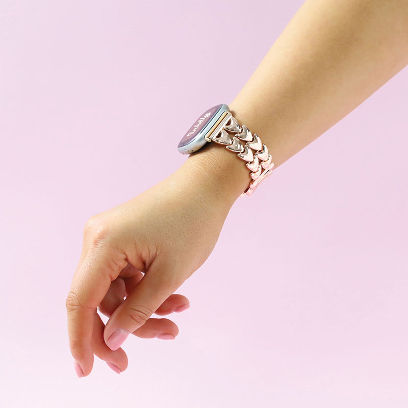 Juliet Stainless Steel Fitbit Versa 4 & Sense 2 Watch Band
