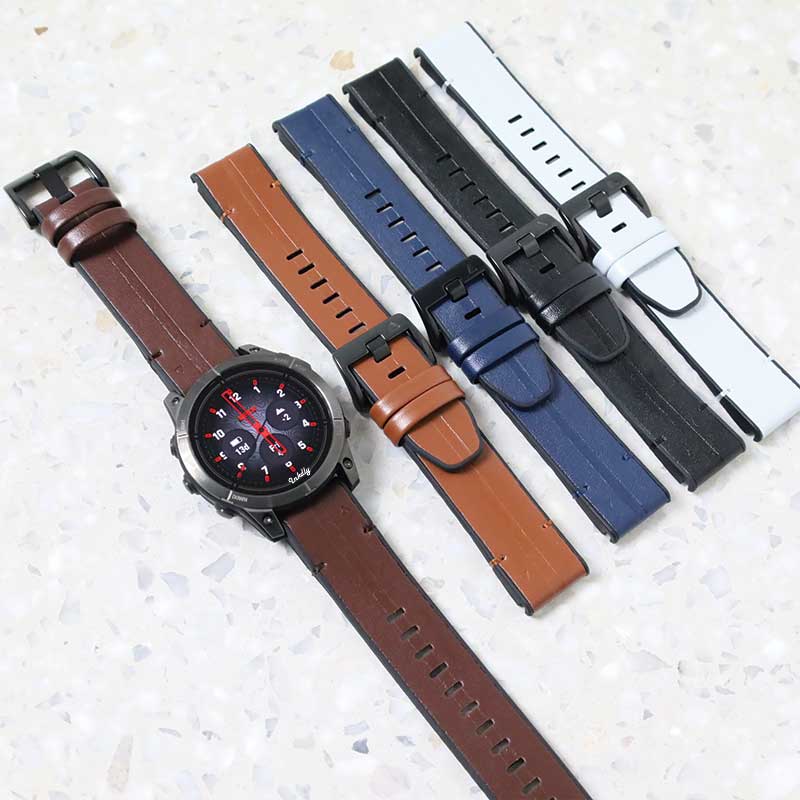 Leather Garmin Epix Gen 2 Bands Replacement Quick Change