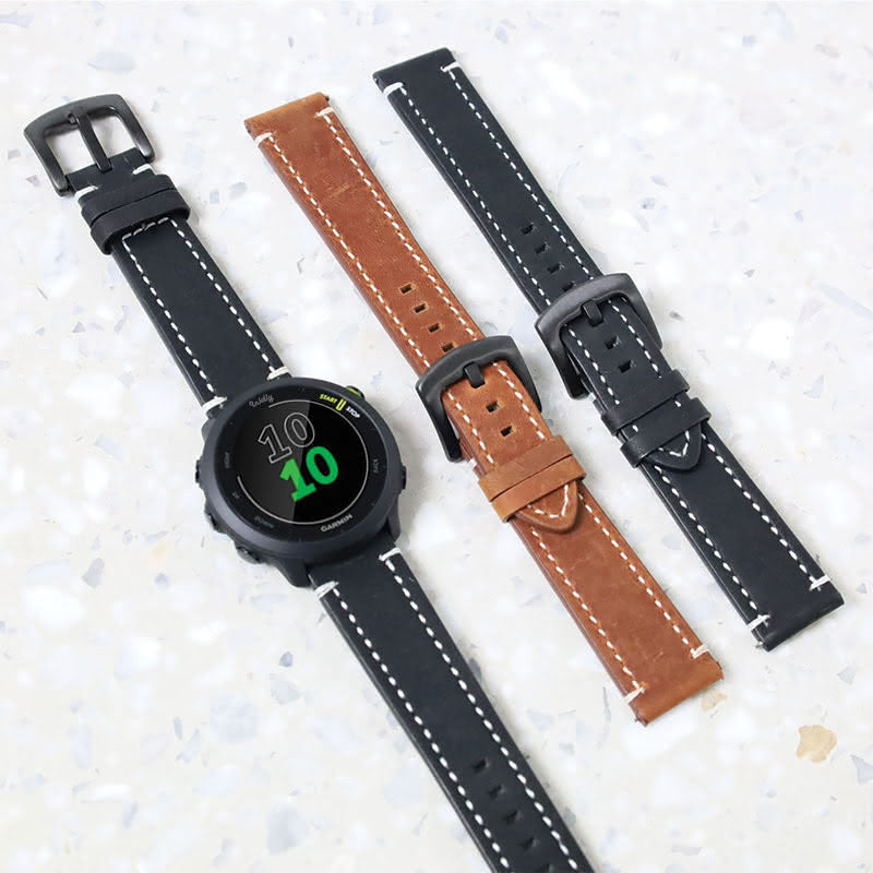 Leather Garmin Forerunner 55 & 245 Bands Replacement