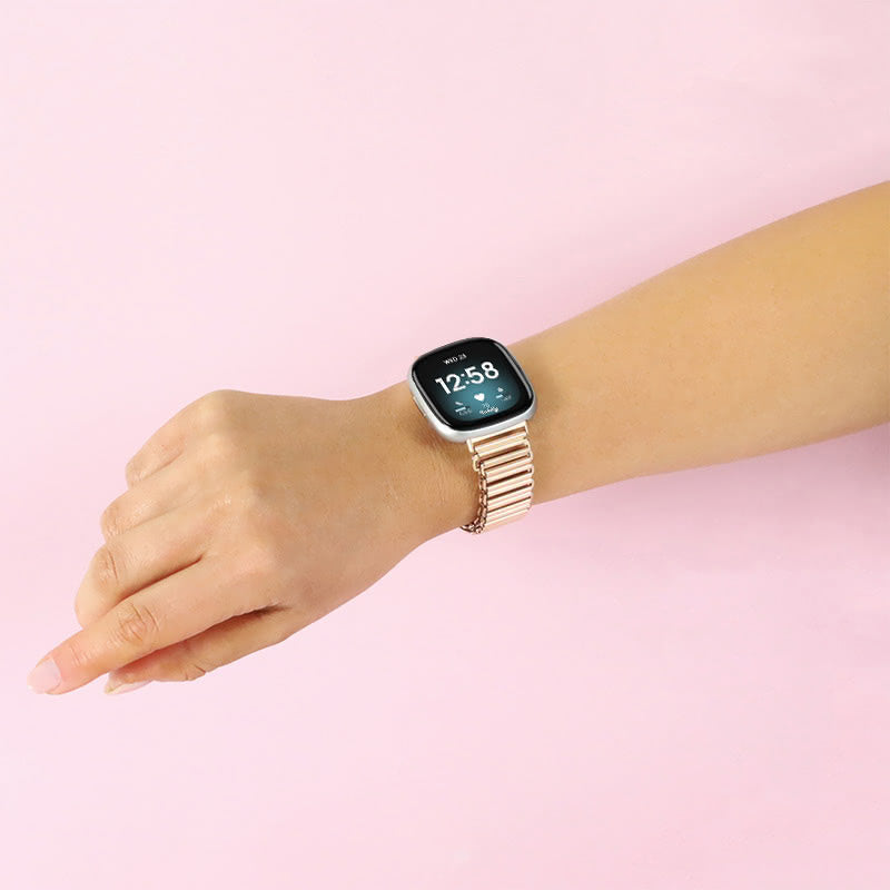 Phoebe Stainless Steel Fitbit Versa 3 & Sense Watch Band