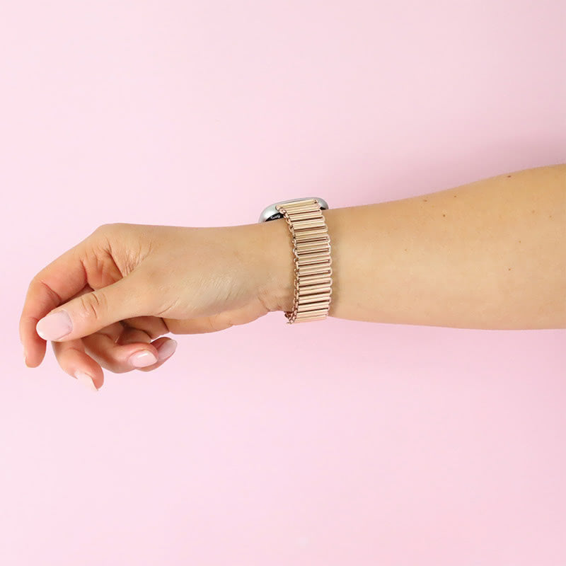 Phoebe Stainless Steel Fitbit Versa 3 & Sense Watch Band