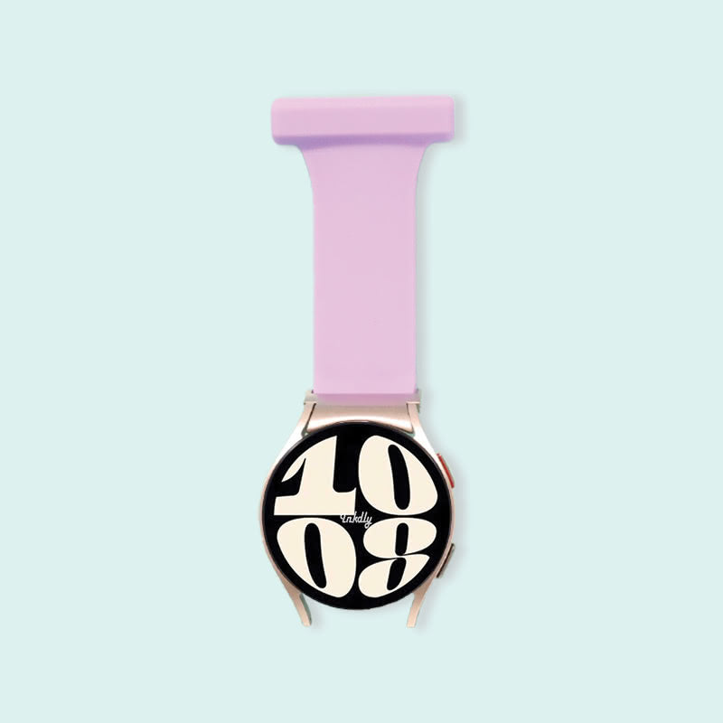 Samsung Galaxy Watch 6 Nurse Fob Clip Light Purple
