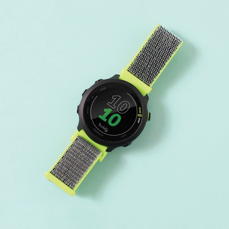Sports Loop Garmin Forerunner 55 & 245 Bands Replacement Bright Yellow