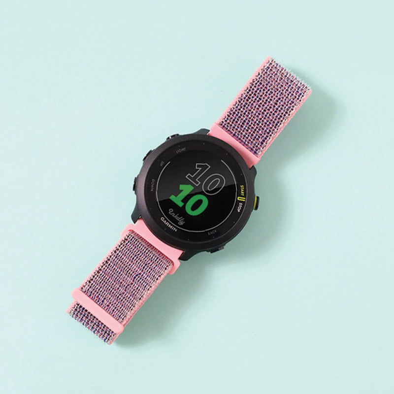 Sports Loop Garmin Forerunner 55 & 245 Bands Replacement Pink Sand
