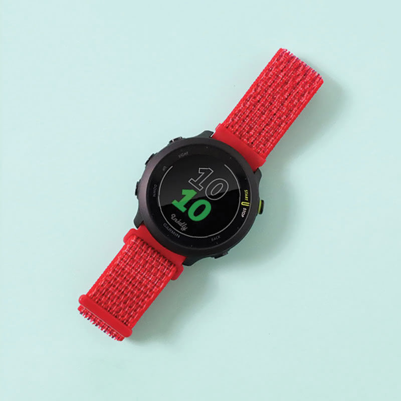Sports Loop Garmin Forerunner 55 & 245 Bands Replacement Red