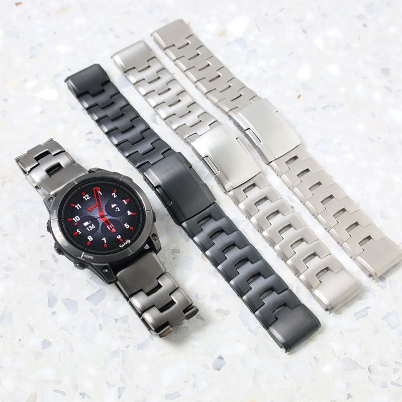 Evo Titanium Garmin Epix Gen 2 Bands Replacement Quick Change