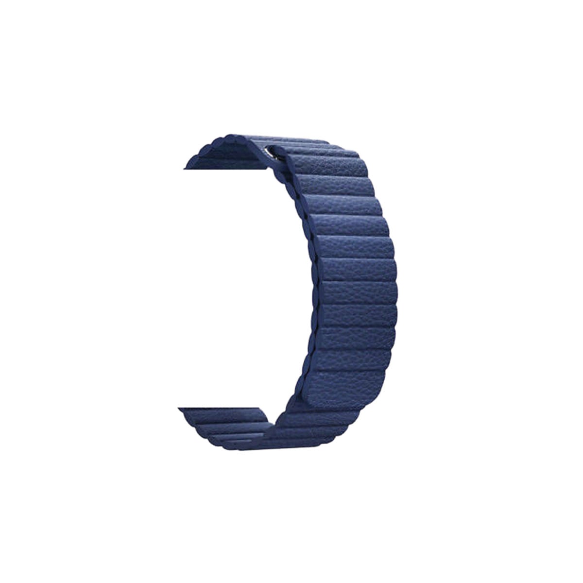 Magnetic Leather Loop Apple Watch Bands Replacement Strap 38MM/40MM/41MM Blue