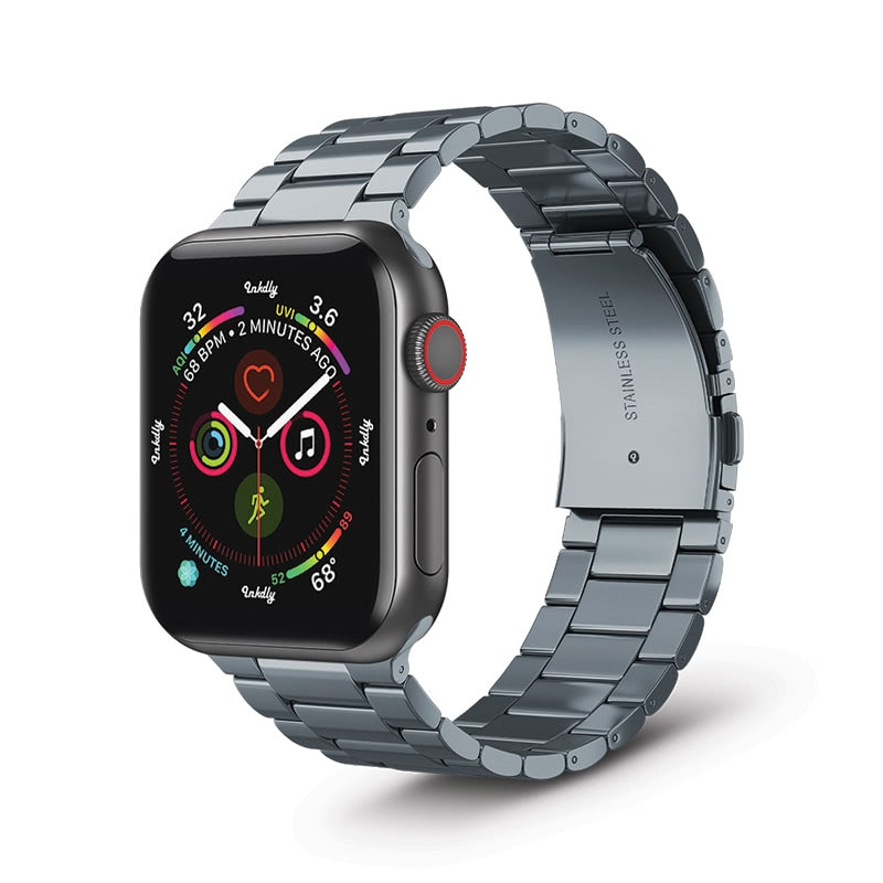 Boss Apple Watch Bands Replacement Stainless Link 38MM/40MM/41MM Space Grey