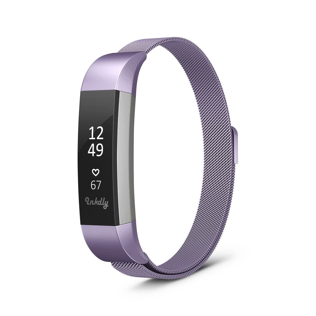 Milanese Fitbit Alta & HR Band Replacement Magnetic Lock Light Purple