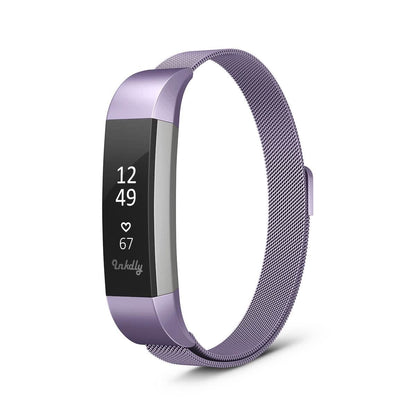 Milanese Fitbit Alta & HR Band Replacement Magnetic Lock Light Purple  