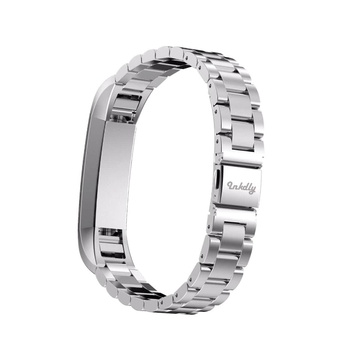 Boss Fitbit Alta & HR Replacement Band Stainless Link Silver Steel
