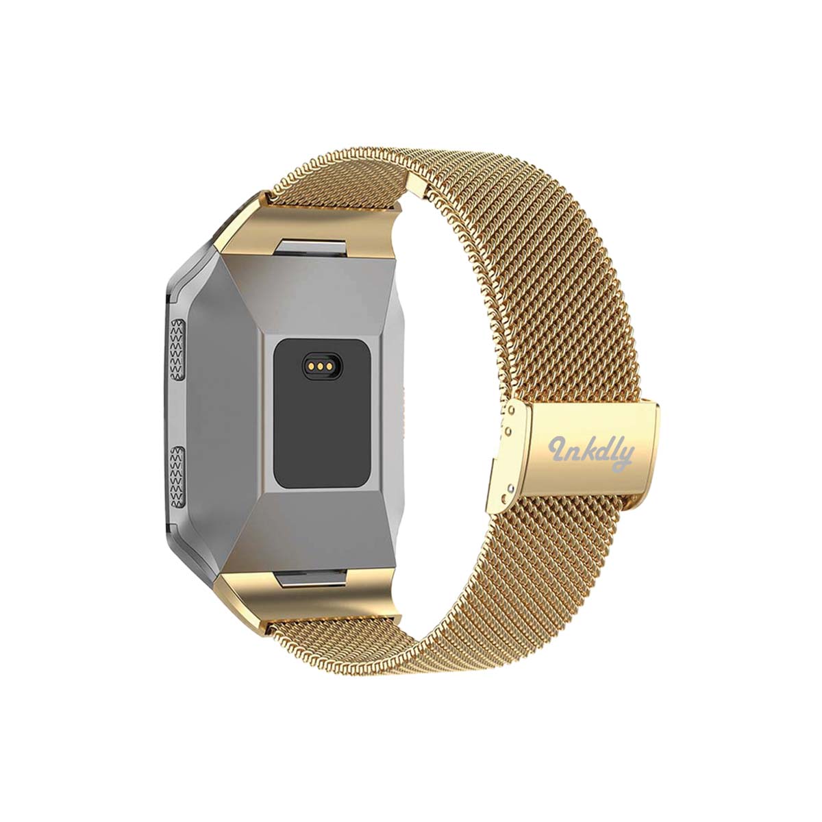 Milanese Fitbit Ionic Band Replacement Quick Release Gold Honour