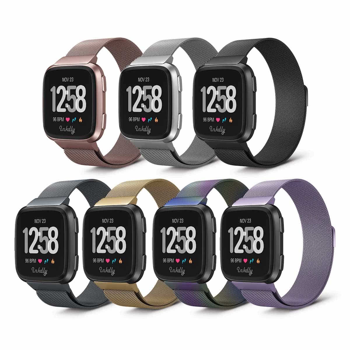 Milanese Fitbit Versa & Versa 2 Band Replacement Magnetic Lock   