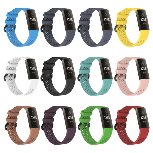 AirVent Fitbit Charge 3 & Charge 4 Bands Replacement Sports Strap