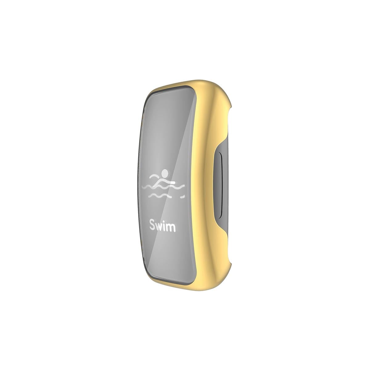 Slimfit Fitbit Inspire 2 Protective Case & Screen Protector Gold