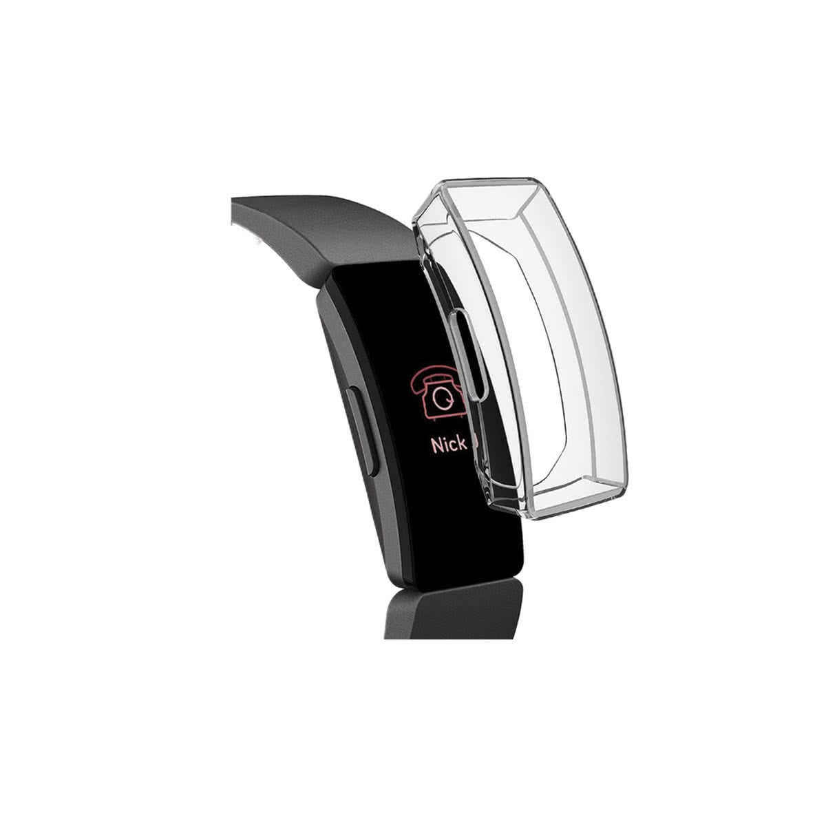 Slimfit Fitbit Inspire & Inspire HR Protective Case & Screen Protector Clear