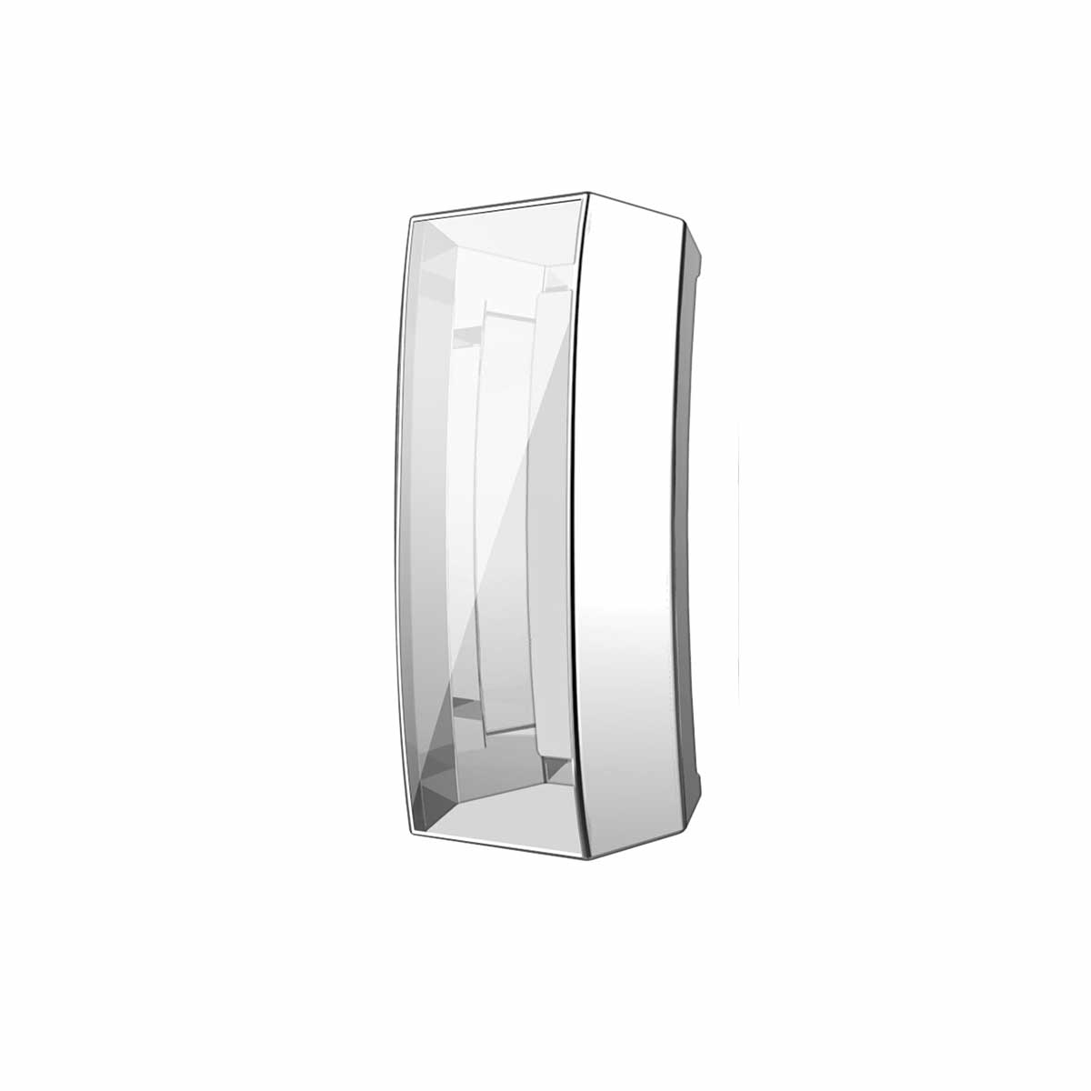 Slimfit Fitbit Alta & HR Protective Case & Screen Protector Silver
