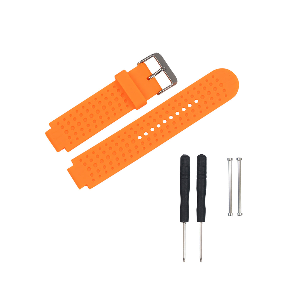 Garmin Forerunner 230/235/630/220/620/735 Replacement Bands Strap Kit Orange