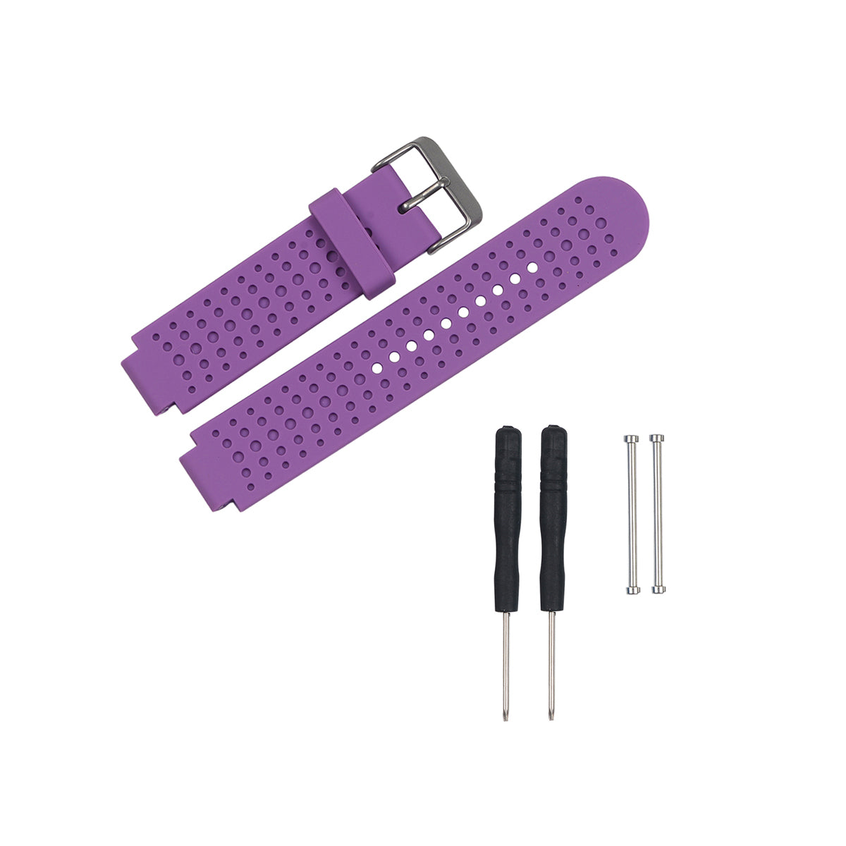 Garmin Forerunner 230/235/630/220/620/735 Replacement Bands Strap Kit Purple