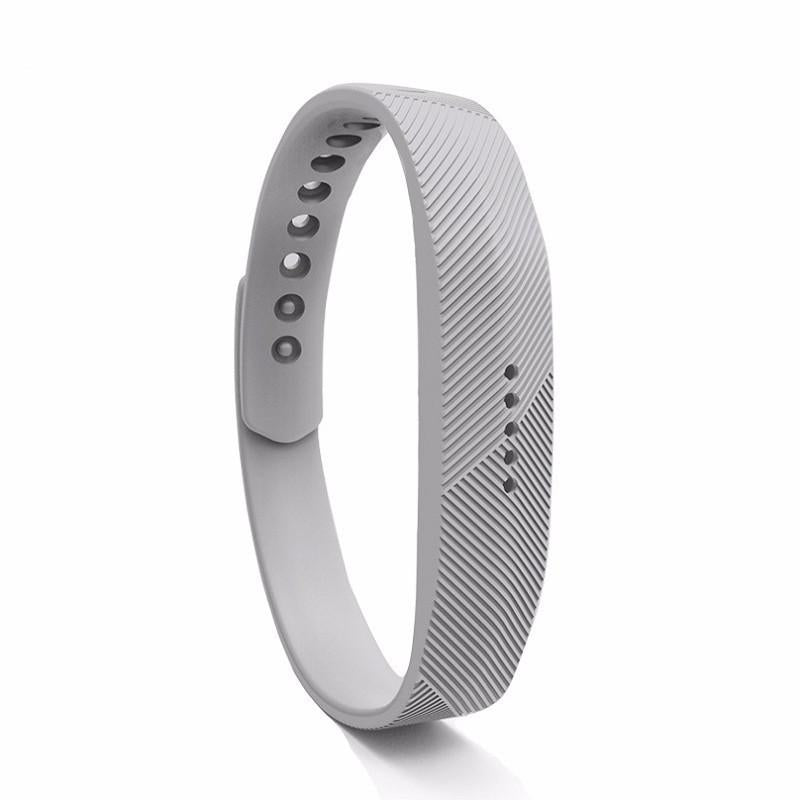 Fitbit Flex 2 Bands Replacement Bracelet Wristband With Clasp Small Light Grey