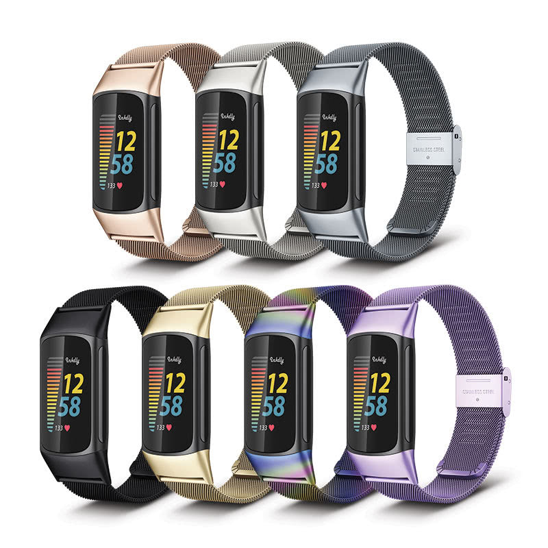 Milanese Fitbit Charge 5 Band Replacement Quick Release