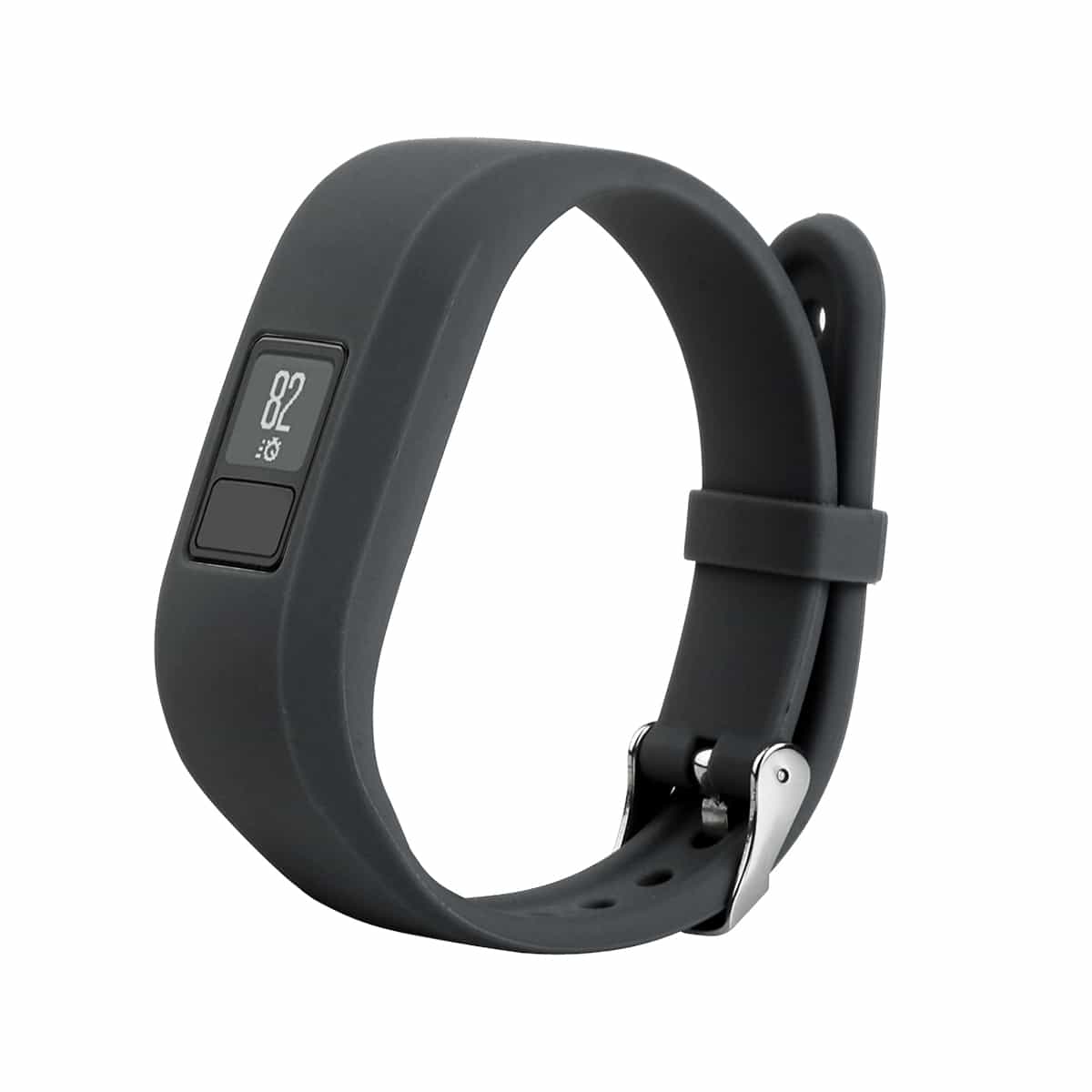 Garmin Vivofit Jr & Jr 2 Bands Replacement Strap with Buckle Smoke Grey