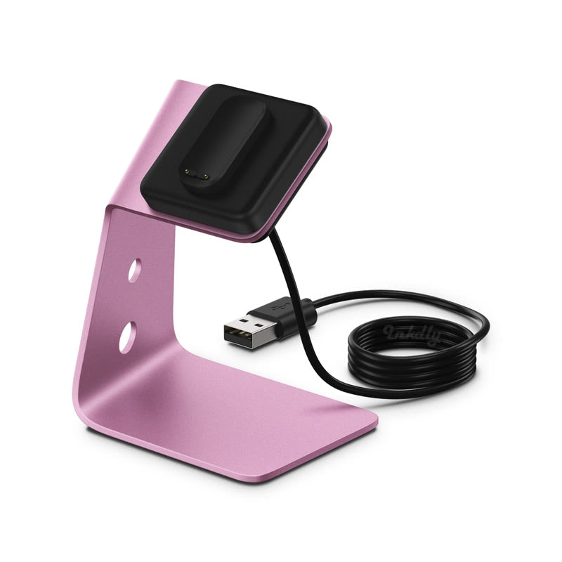 Refuel Fitbit Charge 5 & Luxe Charger Stand Special Edition Rose Pink