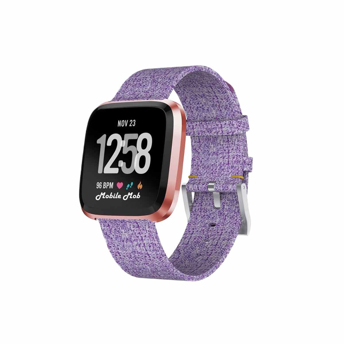 Fitbit Versa & Versa 2 Woven Band Replacement Straps Purple  