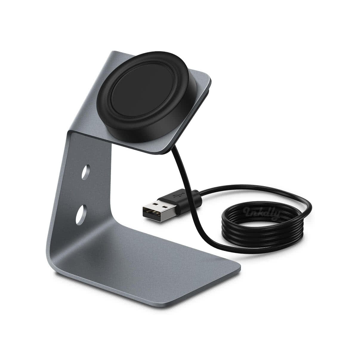 Refuel Samsung Galaxy Watch 5 Charger Stand Space Grey