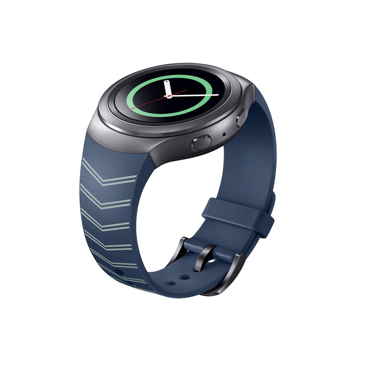 Designer Samsung Gear S2 Replacement Band Straps Slate + White Arrows
