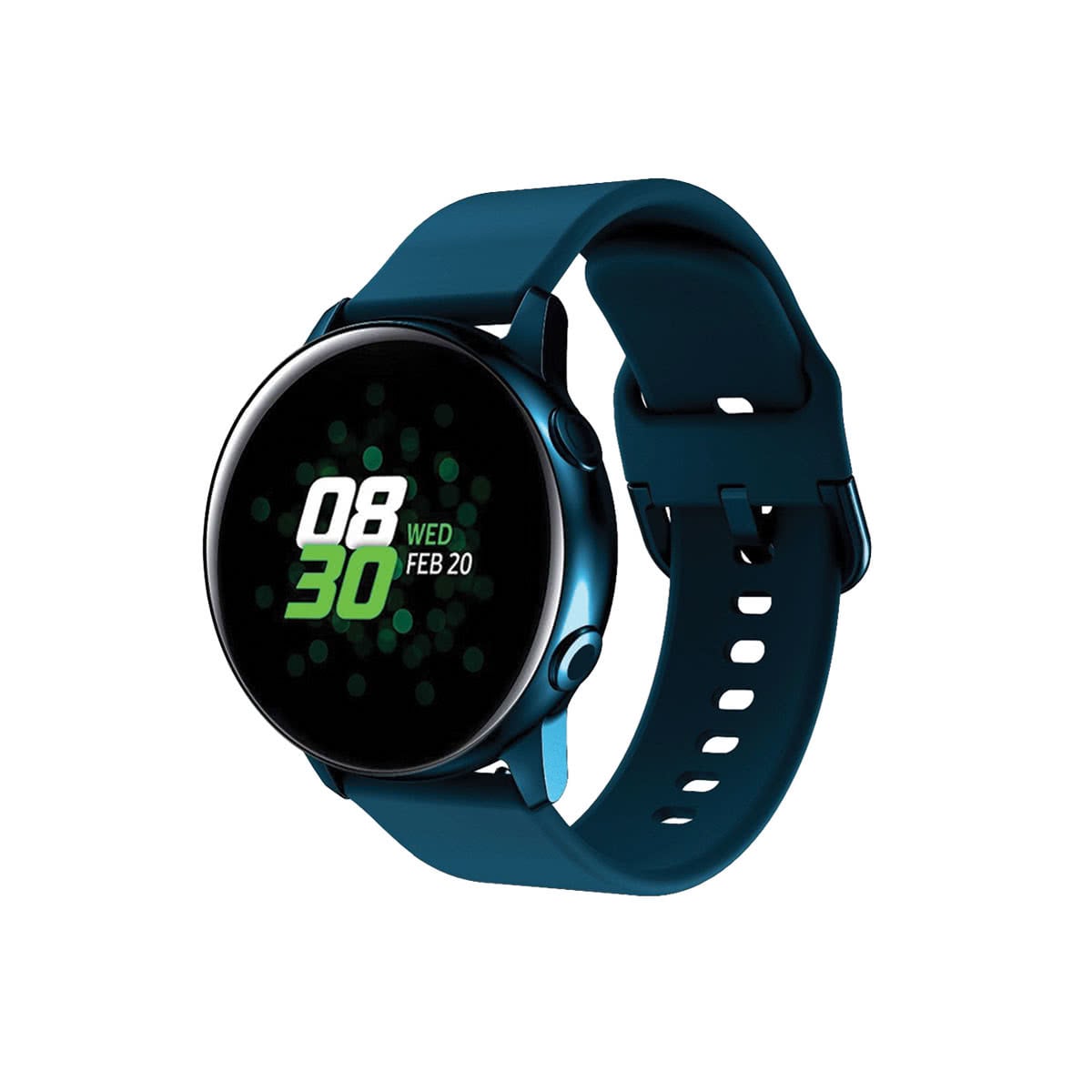 Samsung Galaxy Active & Active 2 Watch Bands Replacement Strap Dark Green