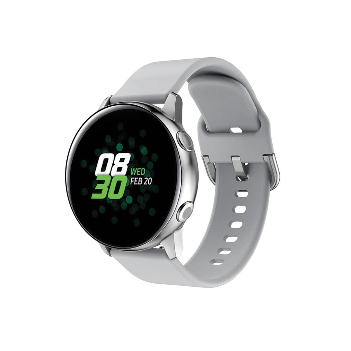 Samsung Galaxy Active & Active 2 Watch Bands Replacement Strap Grey