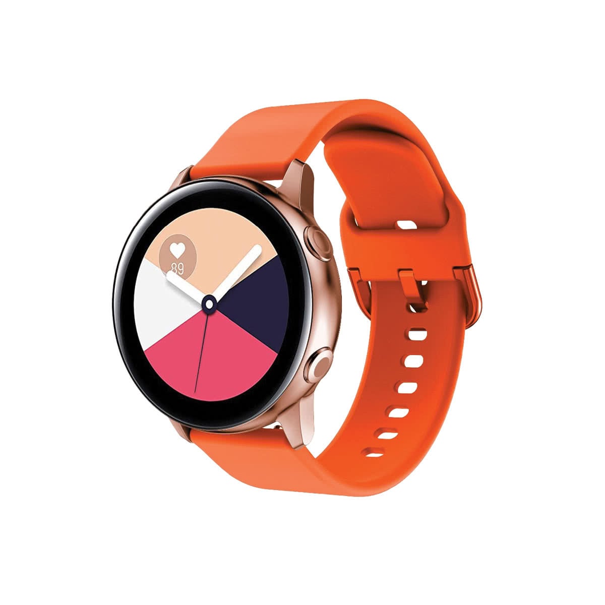 Samsung Galaxy Active & Active 2 Watch Bands Replacement Strap Orange