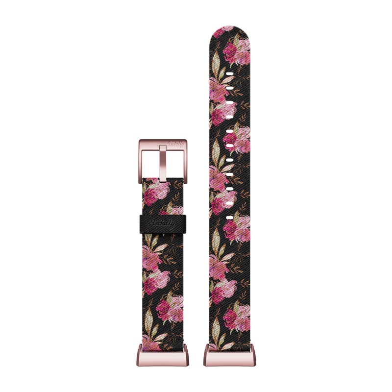 Inkdly Fitbit Charge 3 & Charge 4 Band - Gliterry Spring