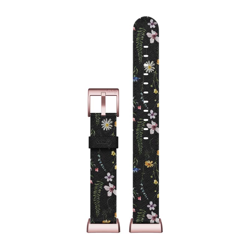 Inkdly Fitbit Charge 3 & Charge 4 Band - Floral Harvest