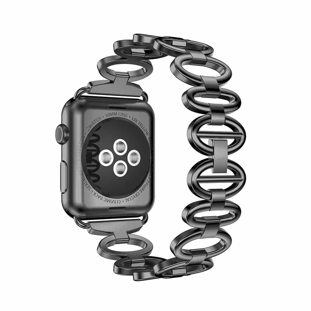 Luxe Designer Stainless Apple Watch Replacement Band   