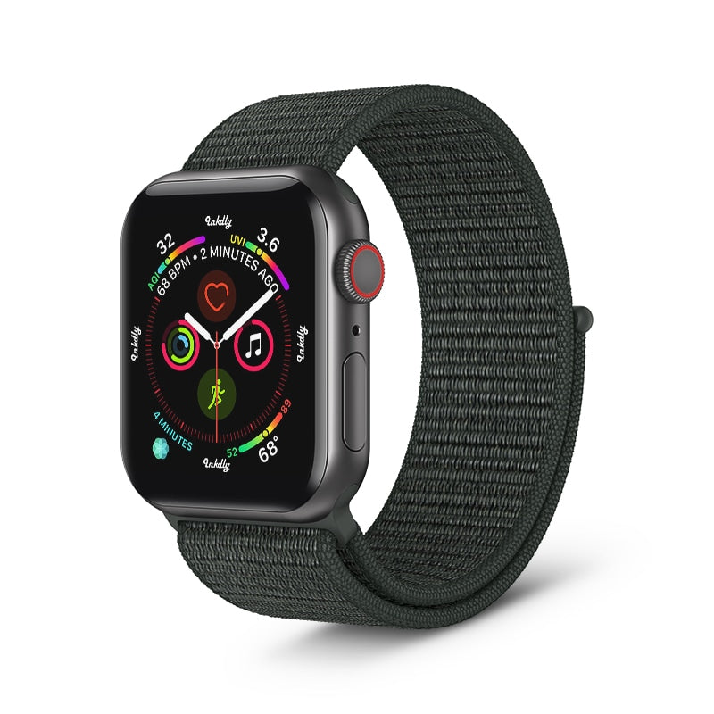 Apple Watch Sports Loop Band Replacement Strap 38MM/40MM/41MM Cargo Khaki