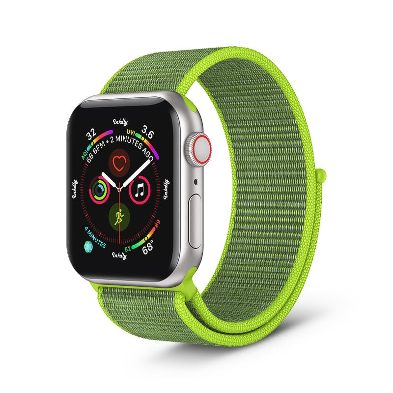 Apple Watch Sports Loop Band Replacement Strap 38MM/40MM/41MM Flash Light