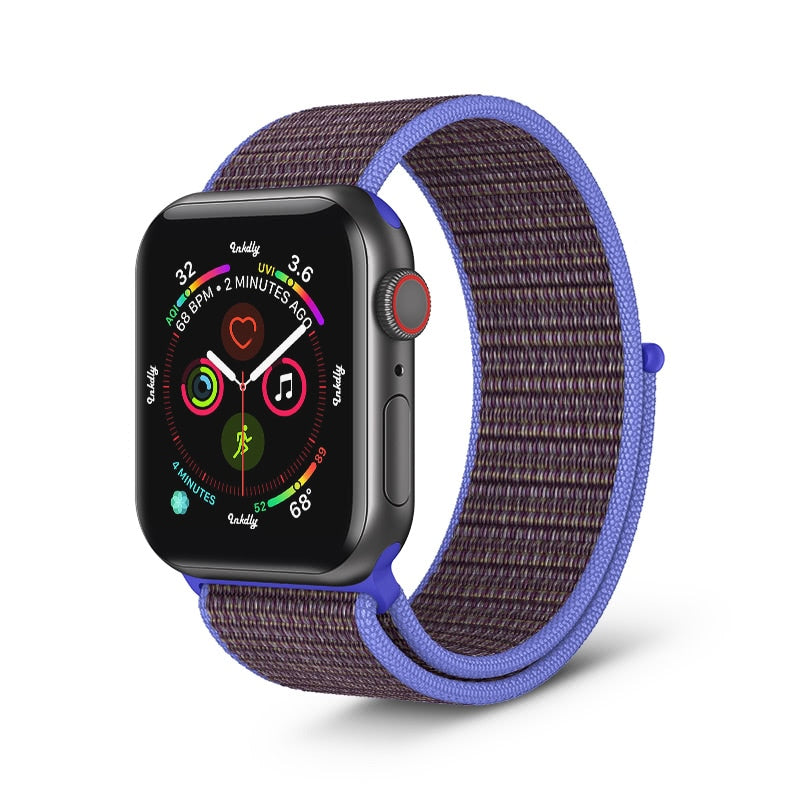 Apple Watch Sports Loop Band Replacement Strap 38MM/40MM/41MM Lilac