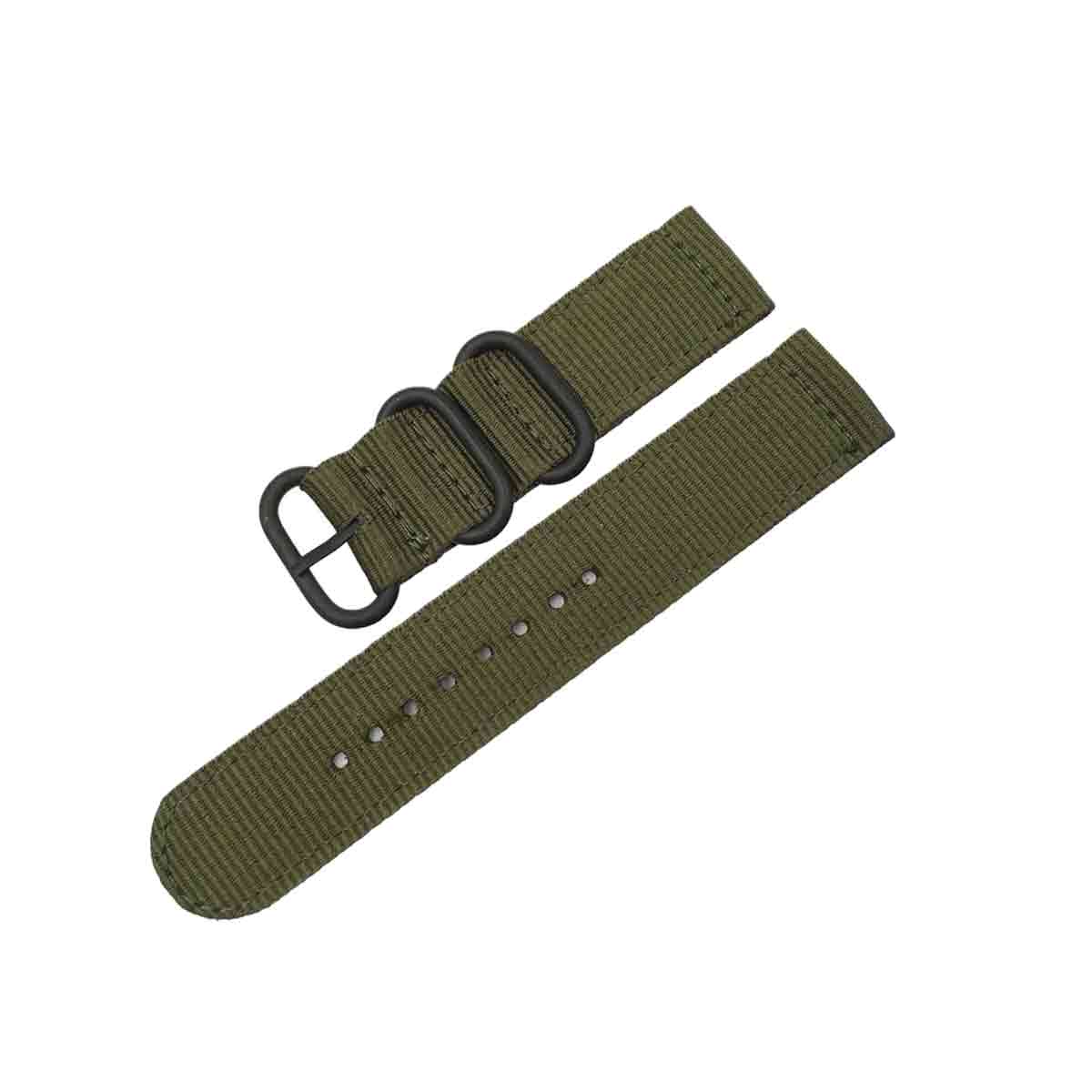 NATO Garmin Fenix 5S & 5S Plus Replacement Bands (20mm) Army Green
