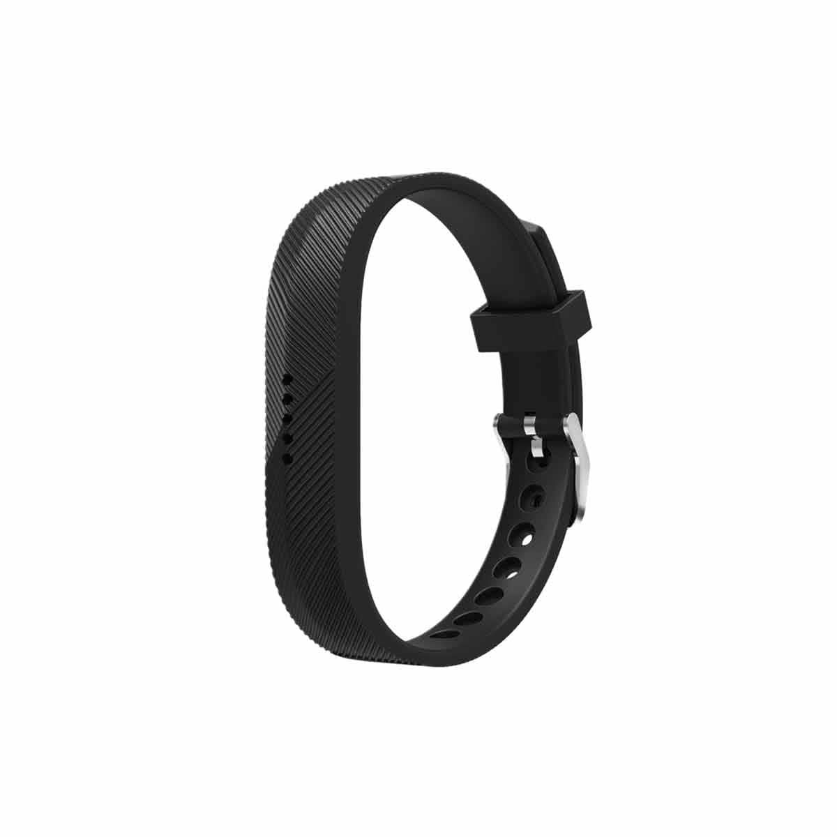 Secure Fitbit Flex 2 Band Replacement Strap with Buckle Black
